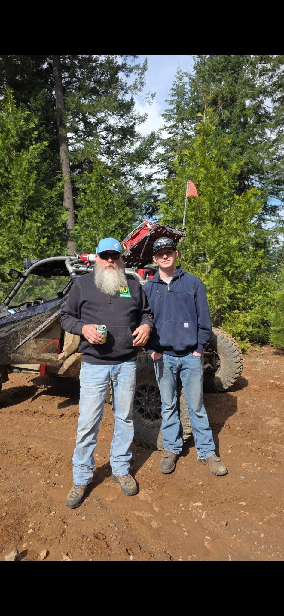 Chris Kirk and his son Mason Kirk having fun out in High Lakes, CA!
