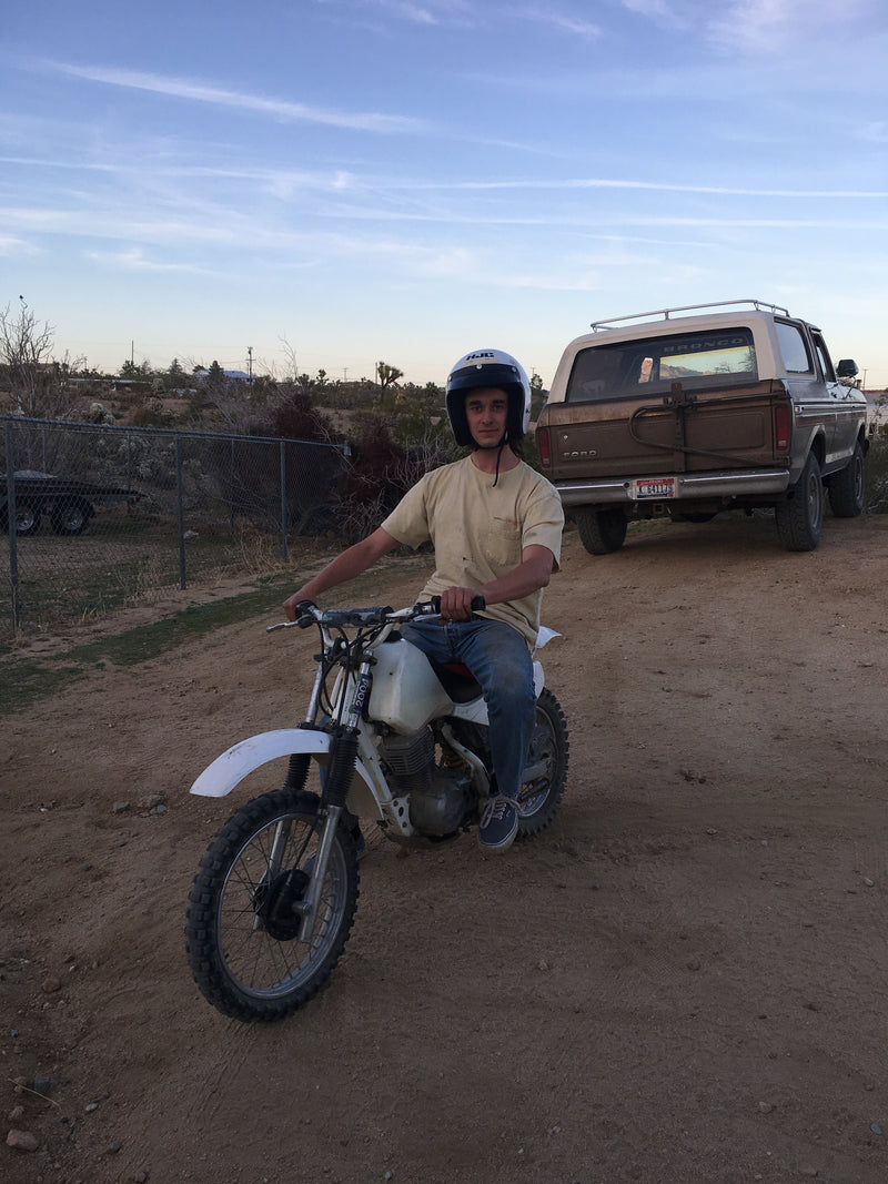 dirt bike goofin'
