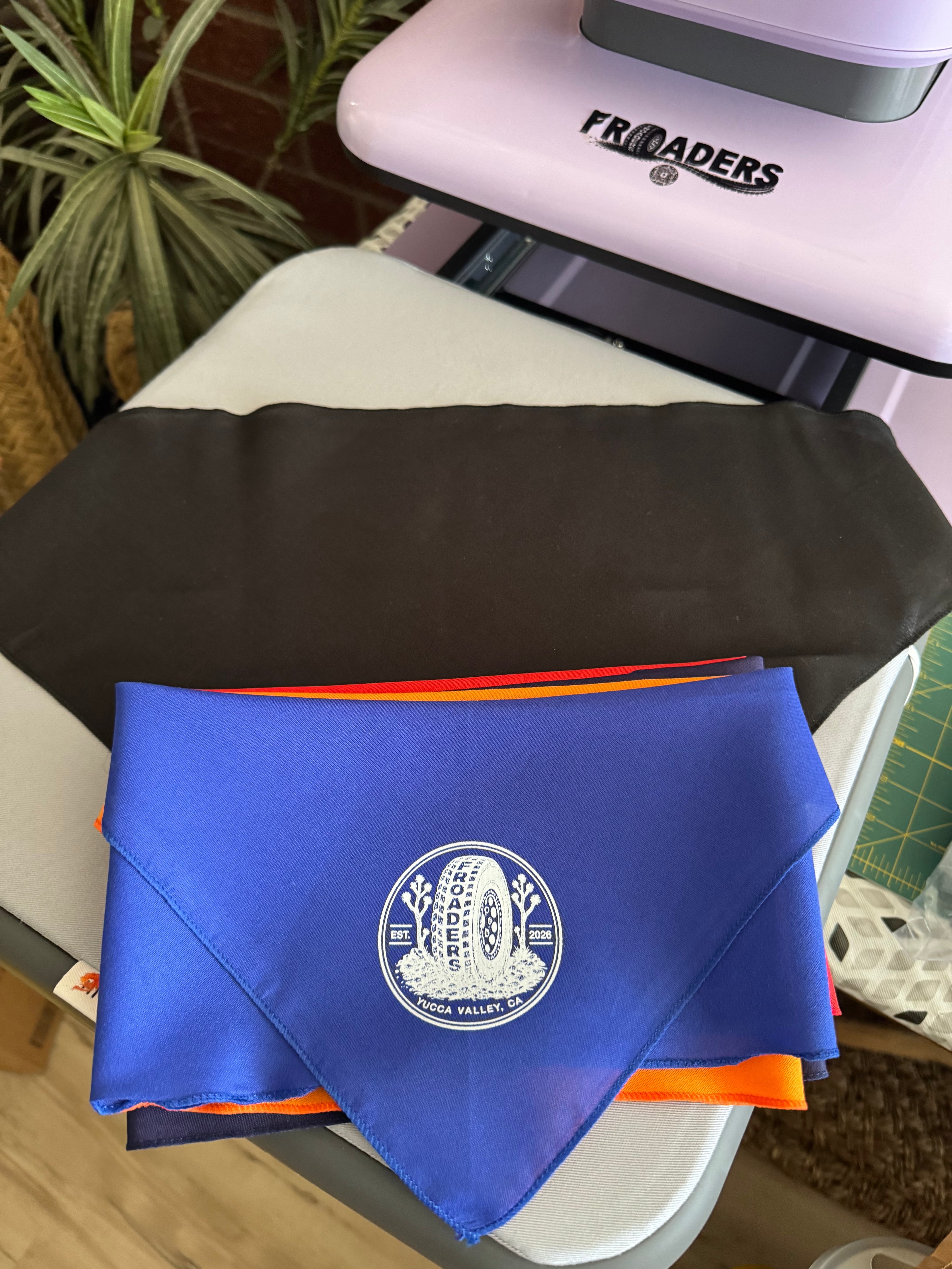 Stamp Logo Dog Bandanas