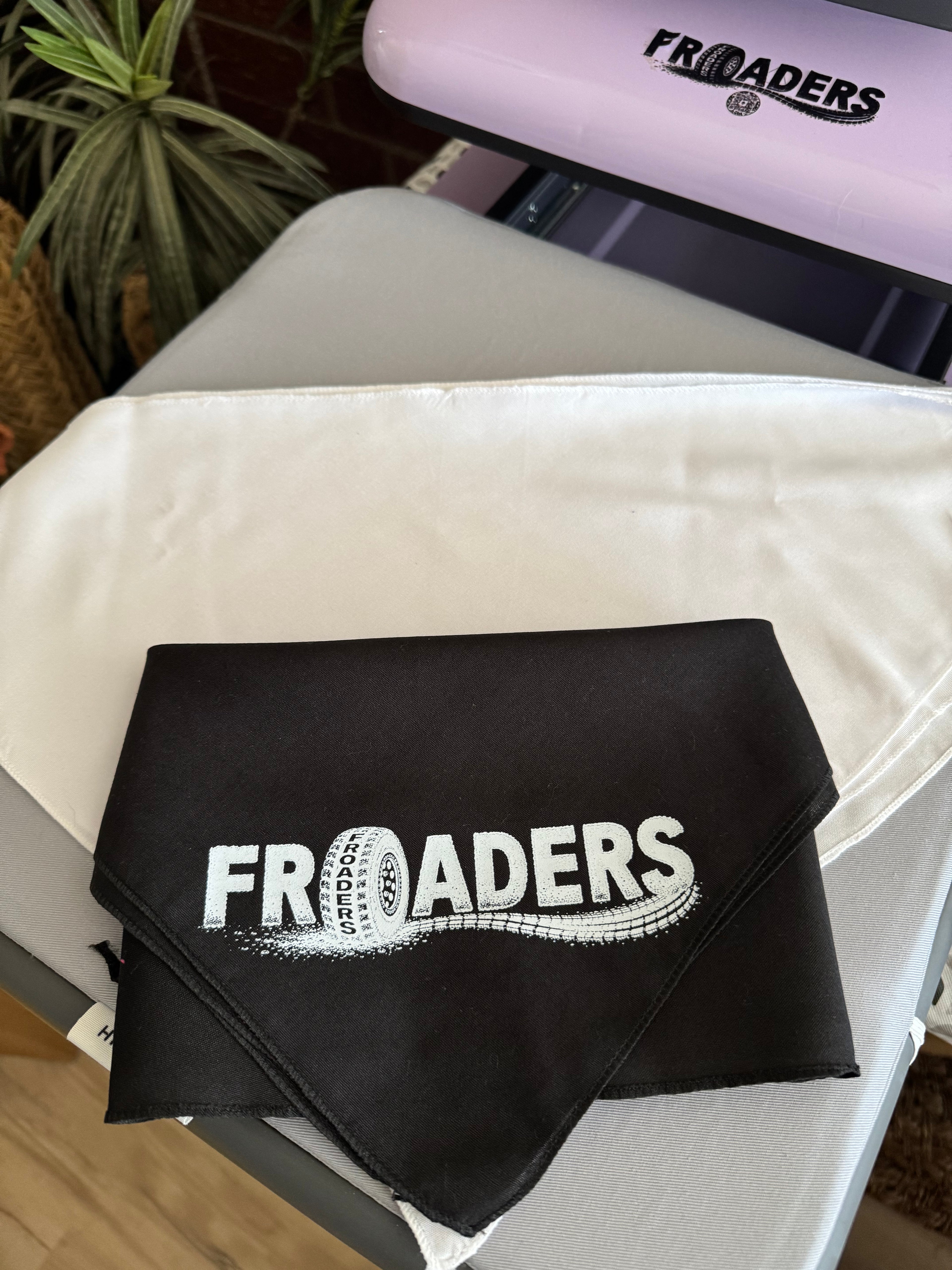 FROADERS Logo Dog Bandanas