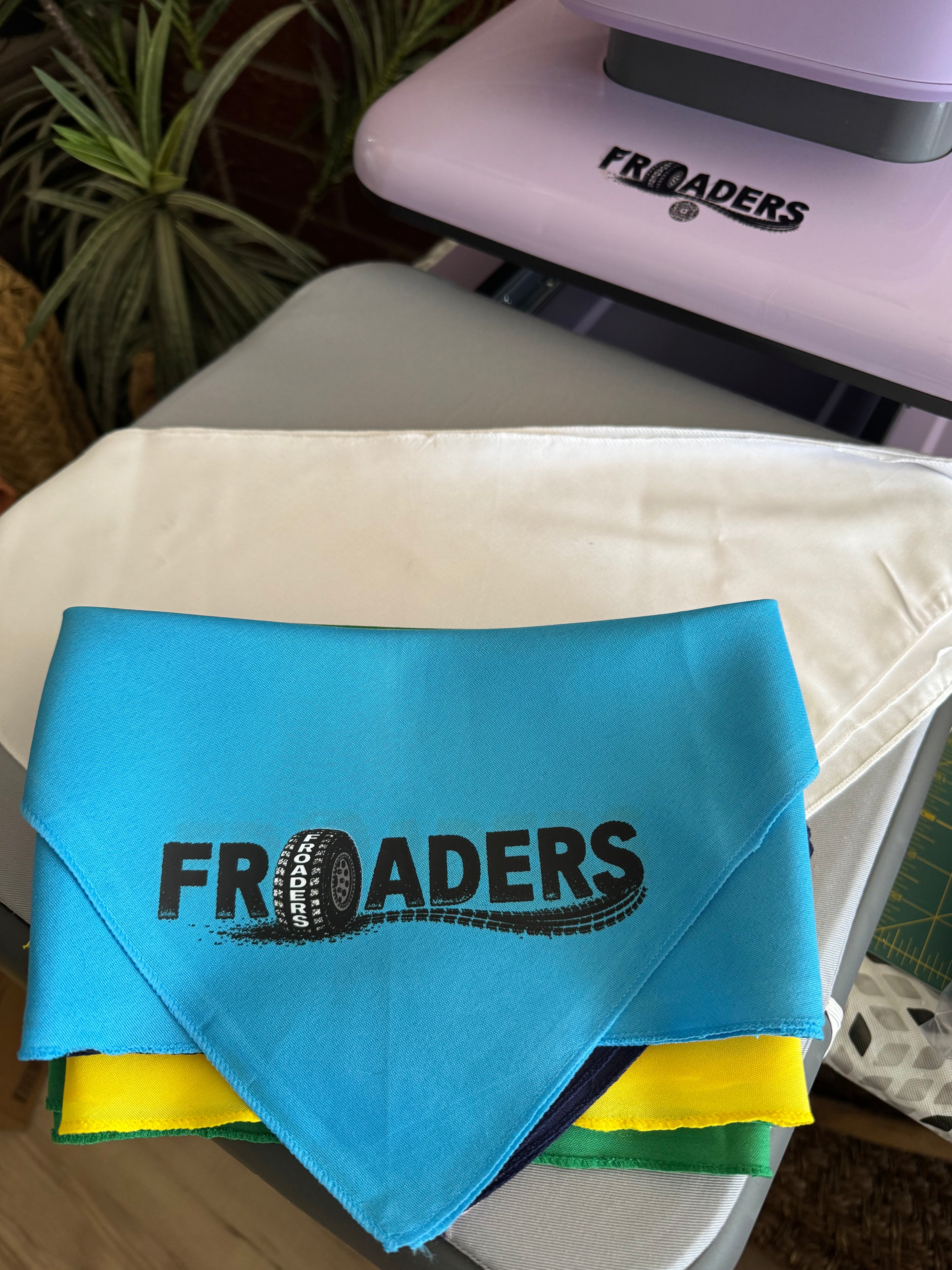 FROADERS Logo Dog Bandanas