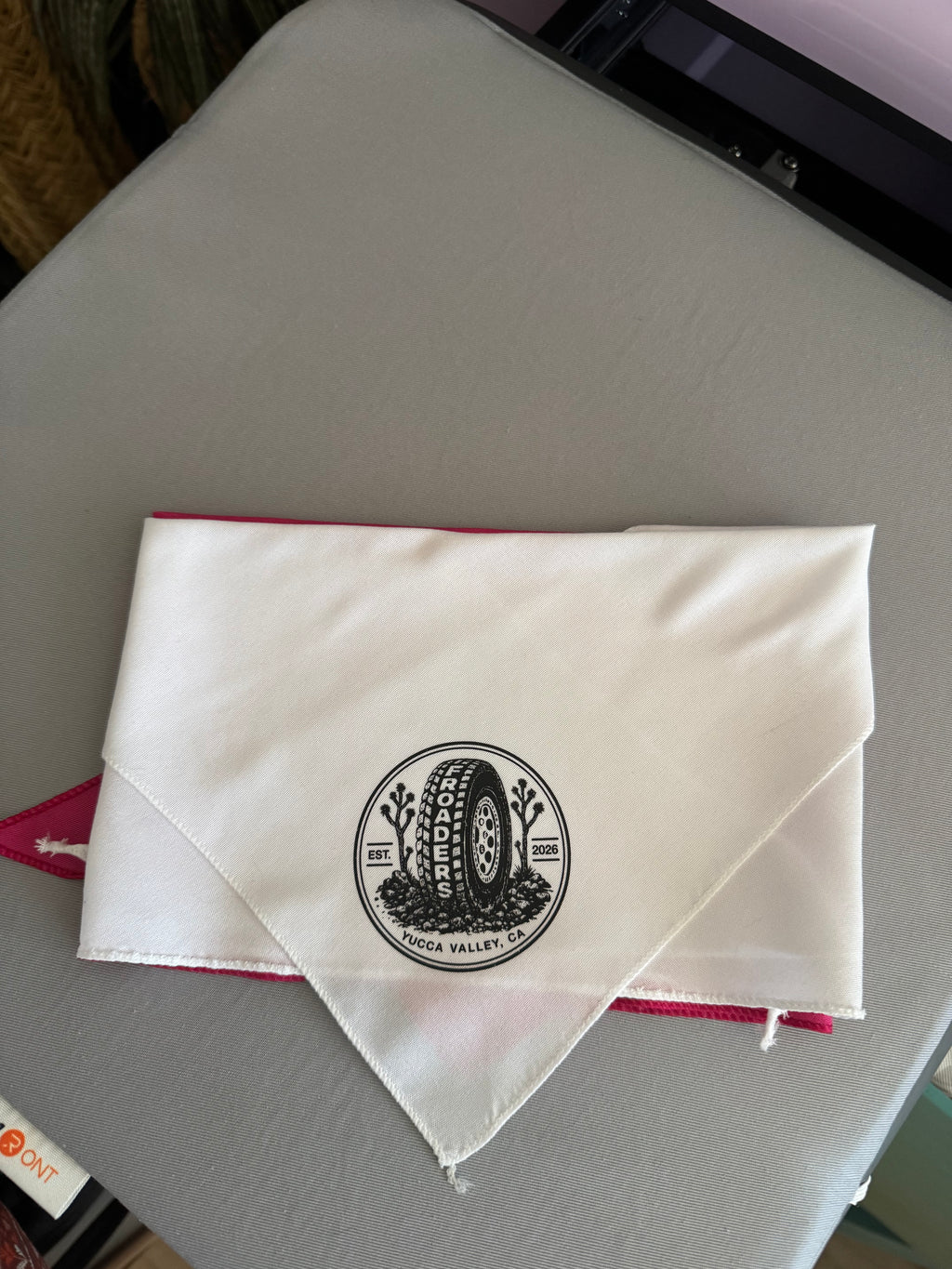 Stamp Logo Dog Bandanas