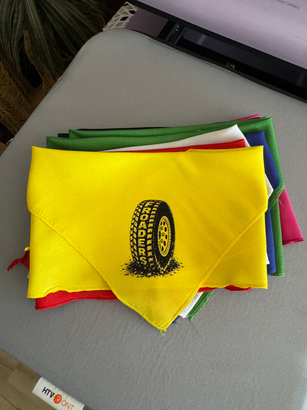 Tire Logo Dog Bandanas