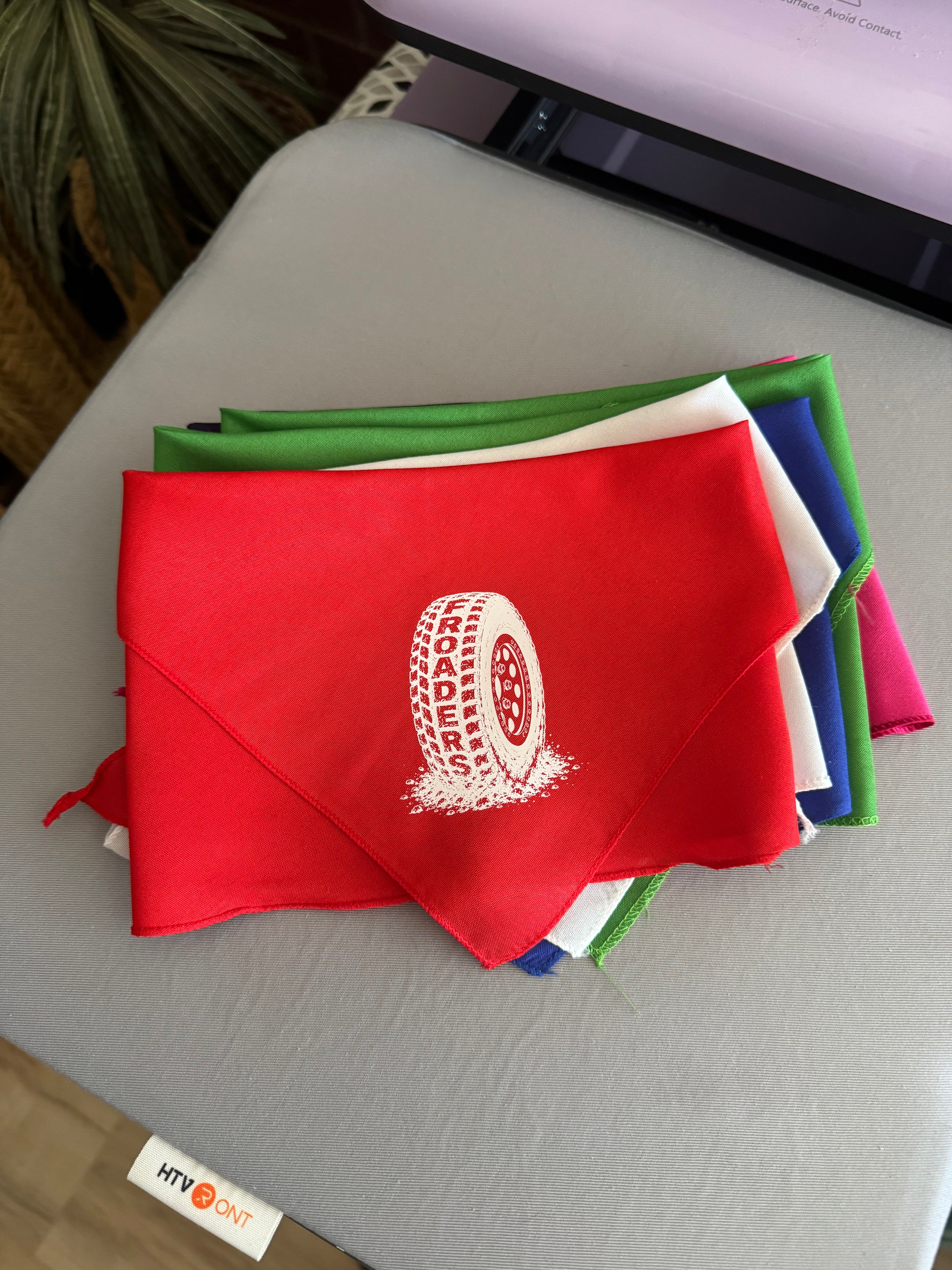 Tire Logo Dog Bandanas