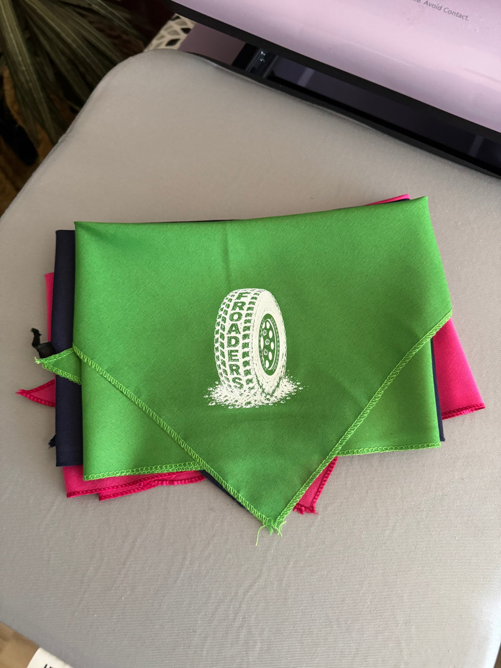 Tire Logo Dog Bandanas