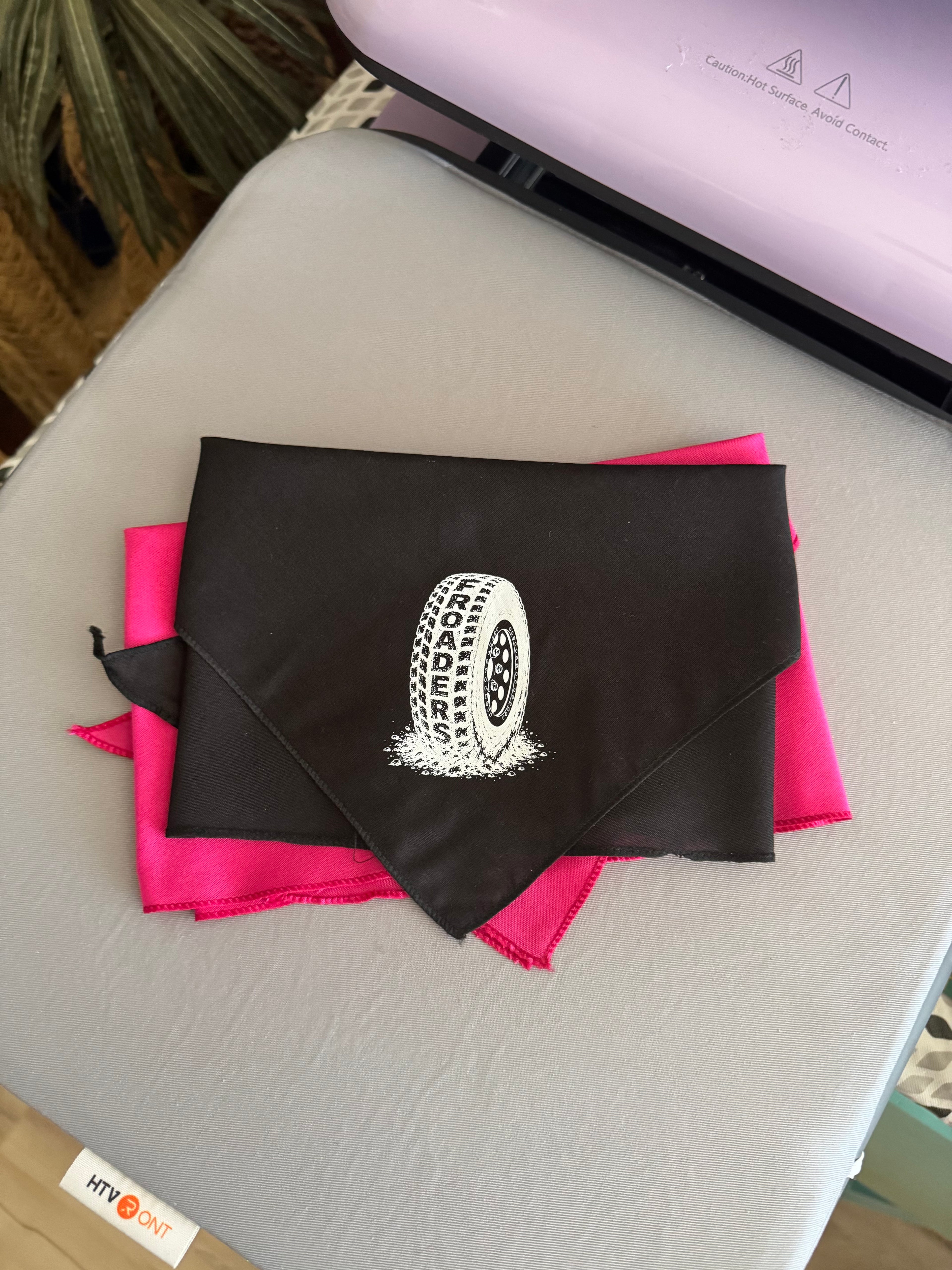 Tire Logo Dog Bandanas