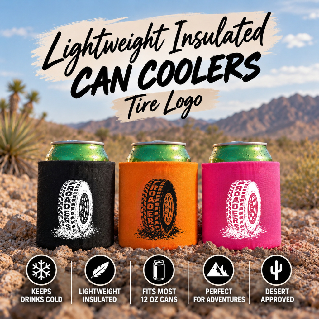 Tire Logo Insulated Can Cooler