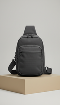 Graphite Ripstop Canvas Sling Bag